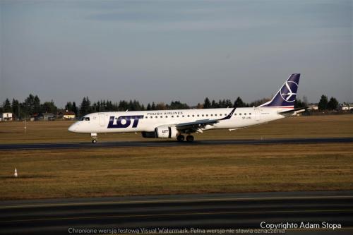 Embraer E195LR, LOT Polish Airlines