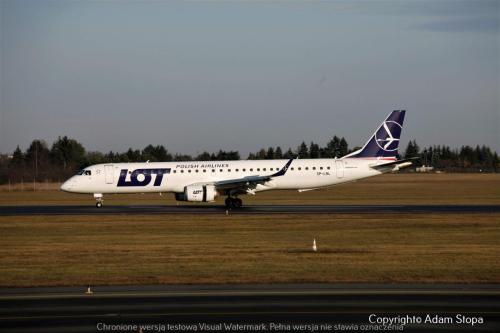 Embraer E195LR, LOT Polish Airlines