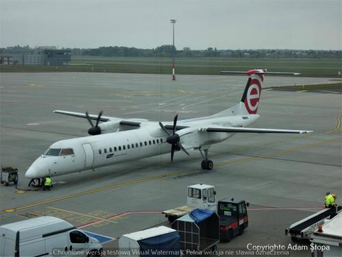 Bombardier Dash8Q400 (deHavilland Canada Dash8-400), LOT Polish Airlines