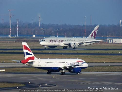 Boeing 787-8 Dreamliner, Qatar Airways, Airbus A319-100, British Airways