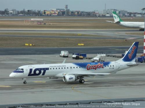 Embraer E195LR, LOT Polish Airlines (Grześki Livery)