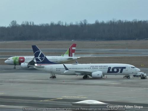Boeing 737 MAX 8 LOT i Airbus A320neo, TAP Portugal