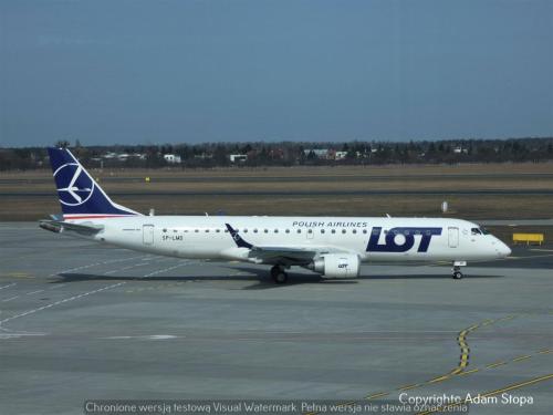 Embraer E190STD, LOT Polish Airlines