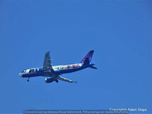 Airbus A320-200, Brussels Airlines (The Smurfs Livery)