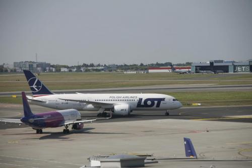 Boeing 787-8 Dreamliner, LOT Polish Airlines,Airbus A320, Wizzair